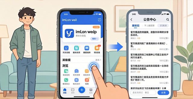 imToken钱包App公告中心入口_如何从imtoken钱包下载网址获取最新公告?_imToken官网查看公告